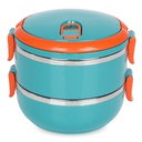 Boite à Repas 2 Niveaux Isotherme Lunch Box Portable