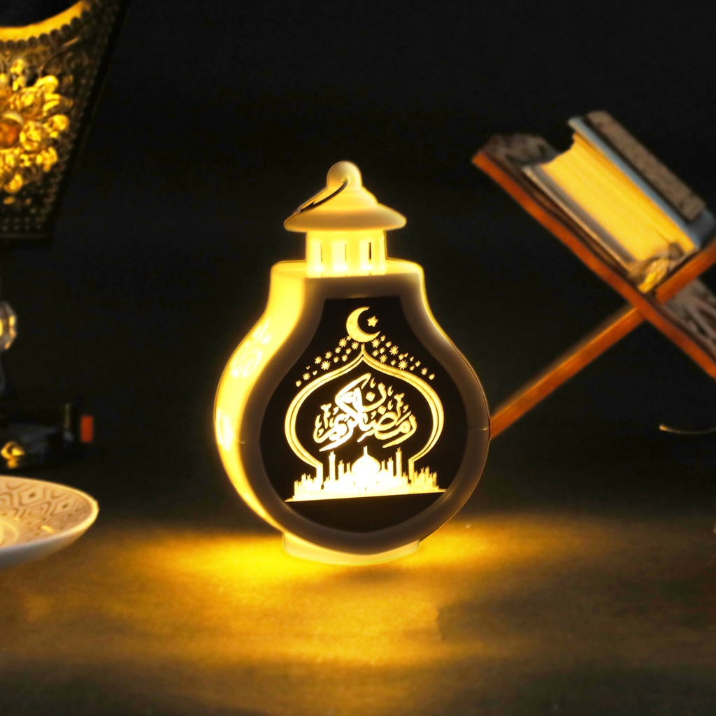 (CADEAUX RAMADHANE KARIM) Mini Fanous Lumineux avec Lampe Guirlande