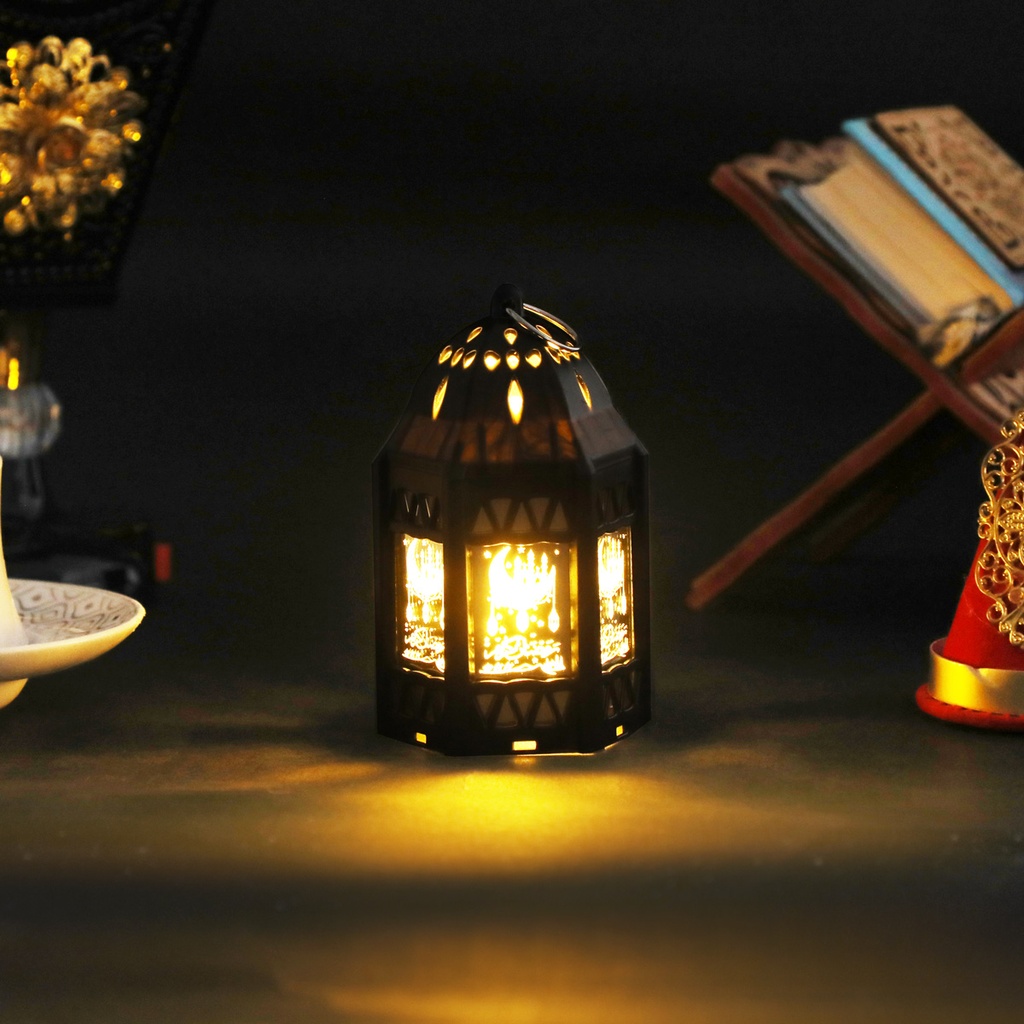 (CADEAUX RAMADHANE KARIM) Mini Fanous Lumineux avec Lampe Guirlande