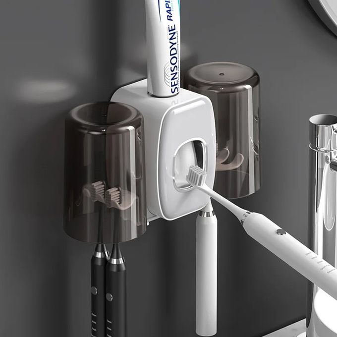 Distributeur de Dentifrice avec Support pour Brosse à Dents