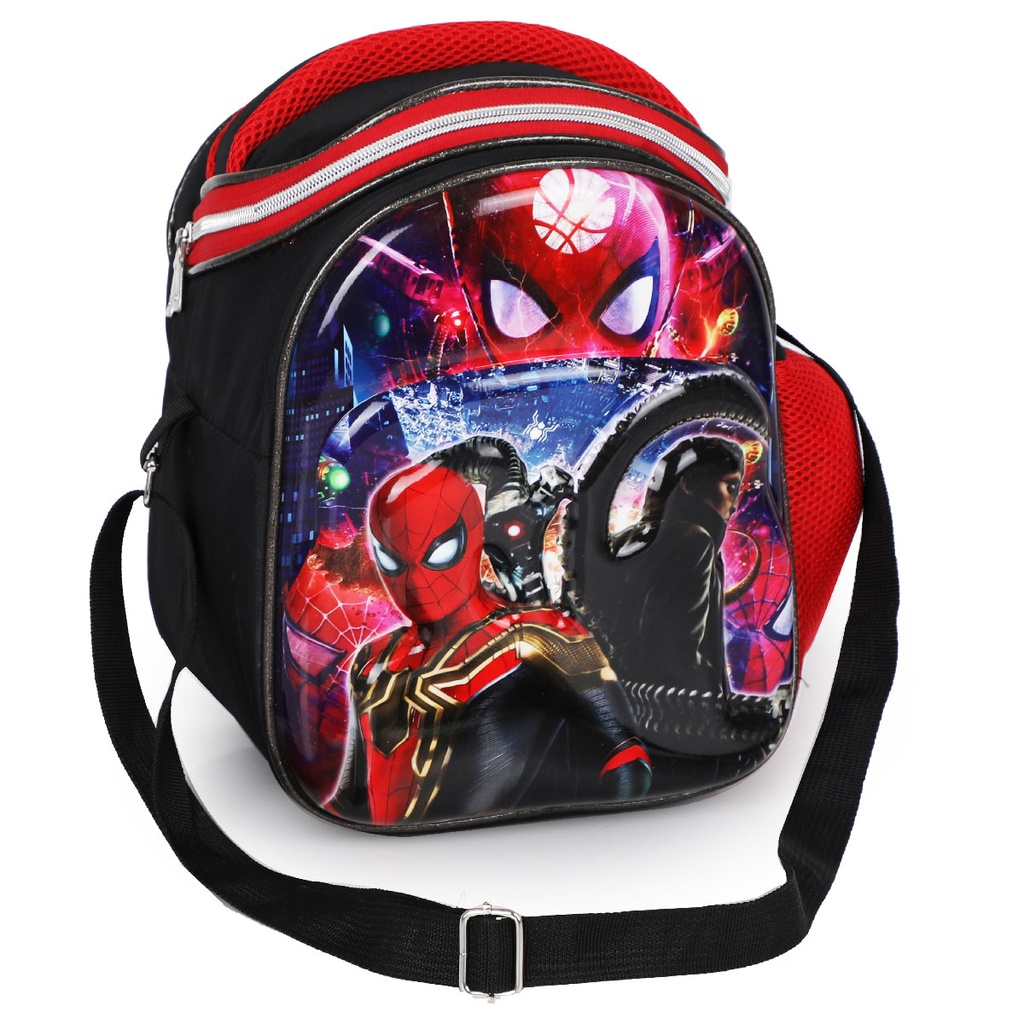 Sac à Gouter 3D Isothermique Portable Pour Garçons Motif Spiderman