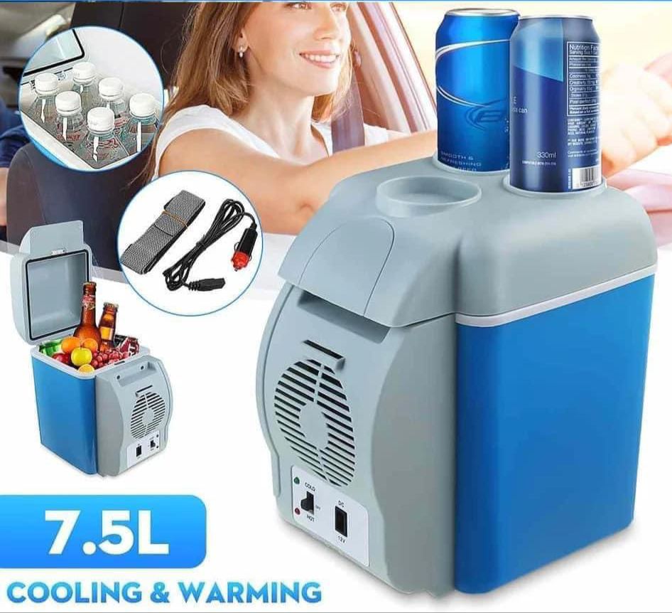 Glacière et Réchauffeur Électrique de Voiture Portable 7,5L 12V