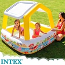 INTEX Piscine Gonflable Sun Shade Avec Parasol 1,57 m x 1,57 m x 1,22 m - Référence : #57470NP