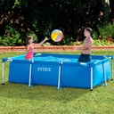 INTEX Piscine Hors-Sol METAL FRAME JUNIOR Rectangulaire 2.2 m x 1.5 m x 0.6 m / Référence : #28270NP