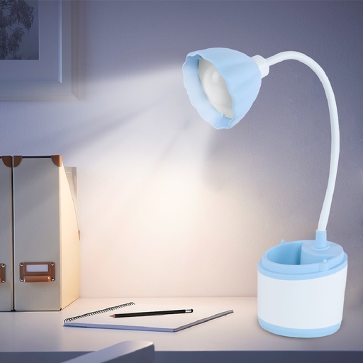 Lampe De Bureau avec Porte Stylo Avec Cable USB