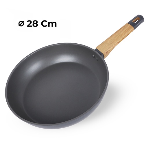 [DATR0127] Poêle en Aluminium Pressé 28 cm Baroly  