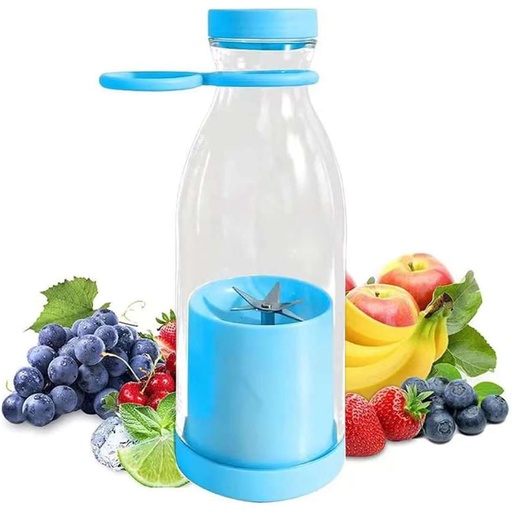 Mini Blender Mixeur Portable Rechargeable forme bouteille 380 ml 