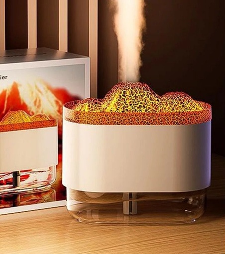 Diffuseur d'Arôme Électrique D'Huiles Essentielles 300 Ml Avec Jeux de Lumière Volcano