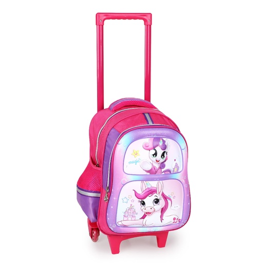 [DATR0398] 1ère et 2éme Année Primaires Cartable Scolaire Avec Roulette Pour Fille Motif Unicorne