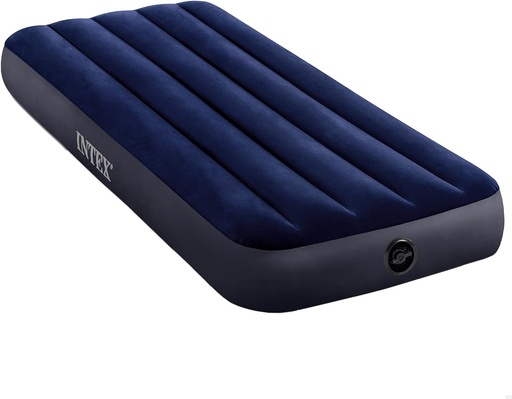 [DATR0535] INTEX Matelas Gonflable Classic Downy 1 Personne  76 cm x 191 cm x 25 cm / Référence : #64756