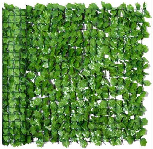 [DATR0545] Mur Végétal Artificiel Haute Qualité Vert Naturel En Rouleau 1 x 3 Mètres